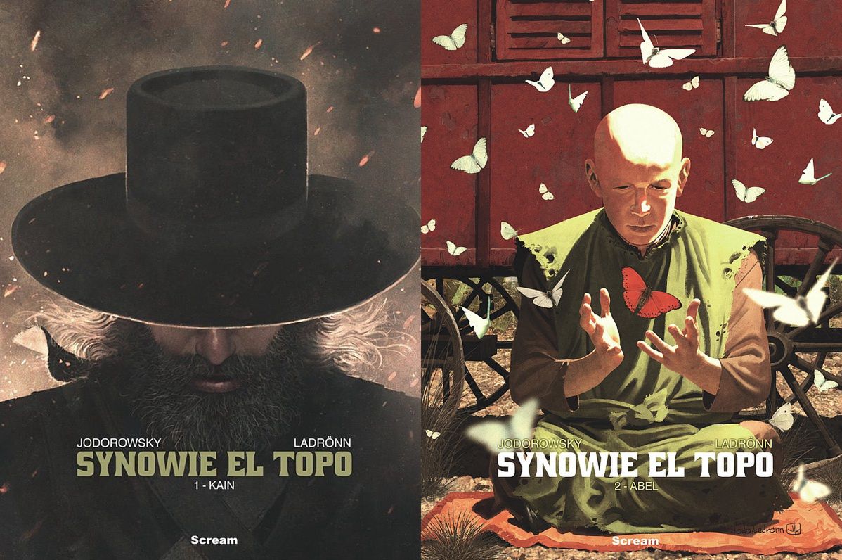 "Synowe El Topo": "Kain" i "Abel", scen. Alejandro Jodroowsky, rys. José Ladrönn