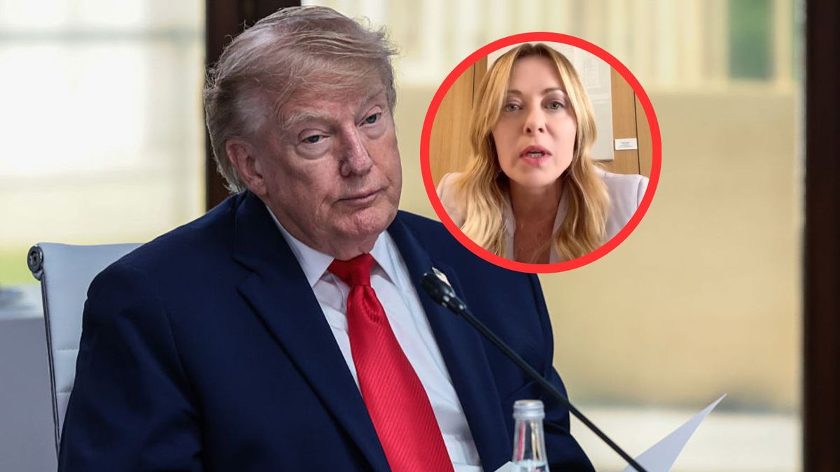 Giorgia Meloni odpowiada na wywiad Trumpa