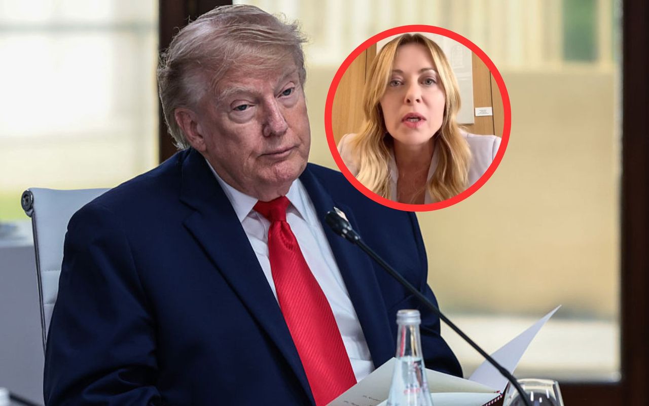 Słowa Trumpa wywołały burzę. Meloni oburzona. "Całkowicie zmyślone"
