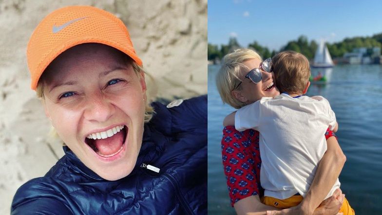 Małgorzata Kożuchowska chwali się synkiem