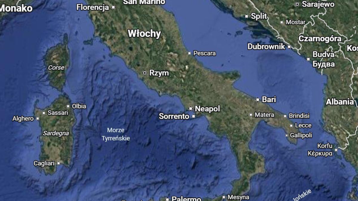 Trzęsienie ziemi w Zatoce Neapolitańskiej
