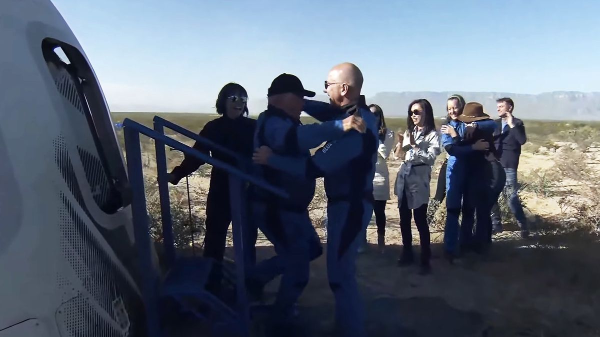 William Shatner wrócił z kosmosu 