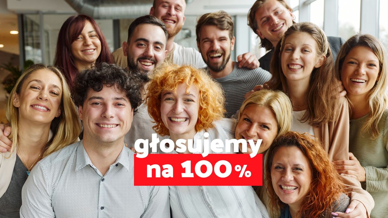 Ruszyła samorządowa kampania profrekwencyjna "Głosujemy na 100%"
