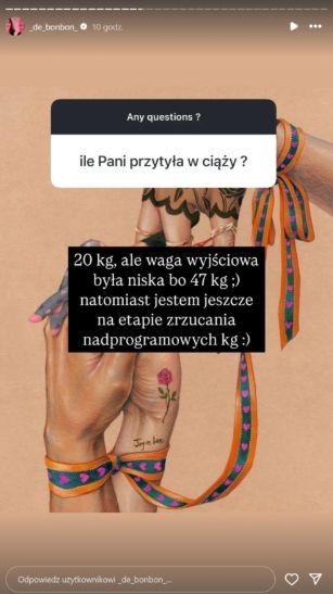 Dominika Serowska o dodatkowych kilogramach po ciąży 
