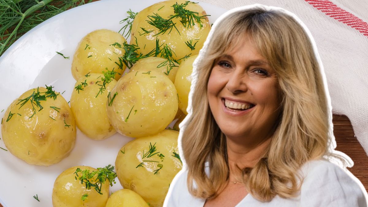 Ewa Wachowicz tak robi młode ziemniaki