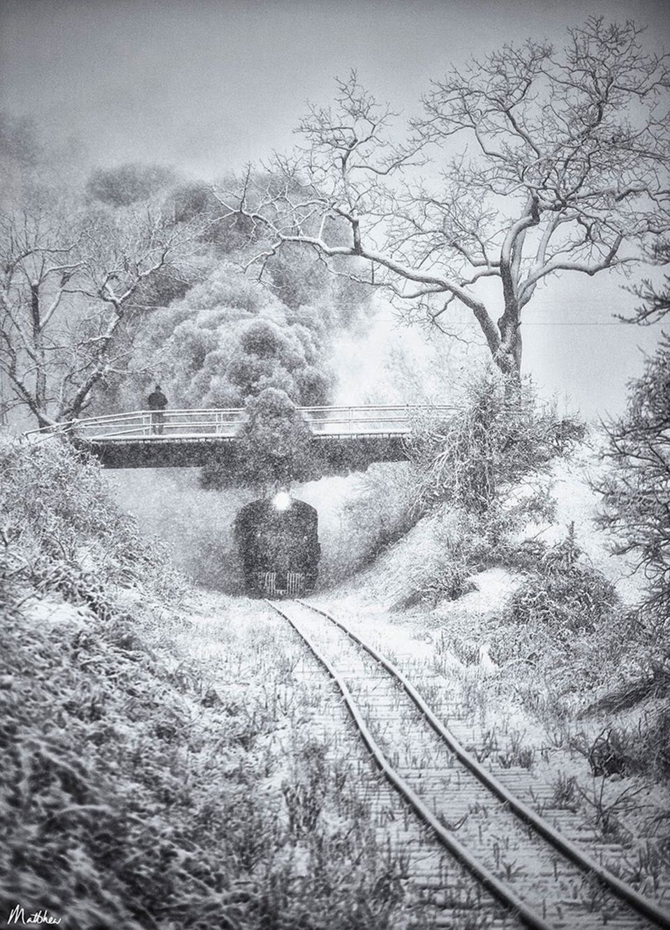 Współczesną serię o pociągach, którą znamy z jego strony Lost Tracks of Time, rozpoczął w 2005 roku. Podróżując po Stanach Zjednoczonych, Matthew fotografuje stare pociągi, niektóre zbudowane nawet ponad 100 lat temu, majestatyczne, oddające ducha tamtych czasów.