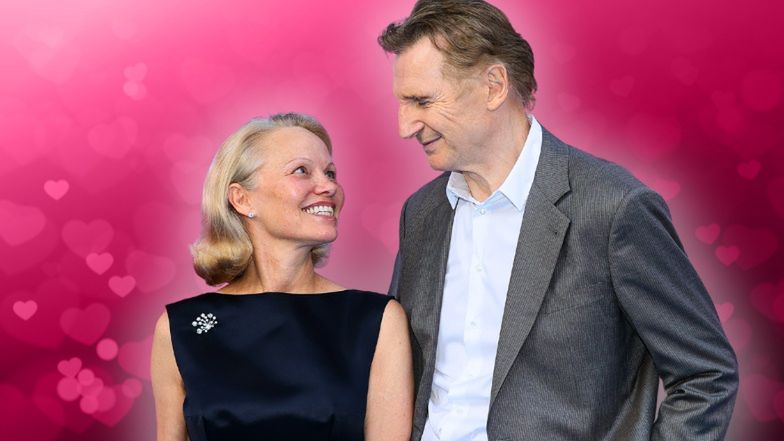 Kulisy sesji Pameli Anderson Liama Neesona