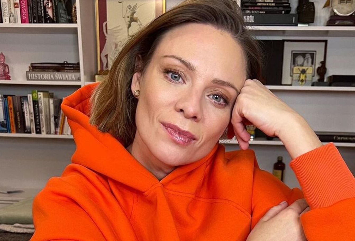 Magda Boczarska w czerwonej stylizacji Instagram/magda_boczarska