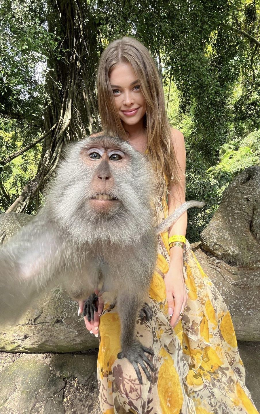 Joanna Opozda wypoczywa na Bali 
