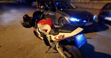 Świadkowie zatrzymali nietrzeźwego motocyklistę