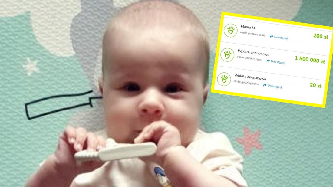 Anonimowa osoba wpłaciła na konto zbiórki 1,5 mln zł 