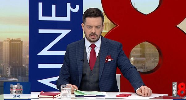 Maciej Chudkiewicz prowadzącym "Minęła 8" i "Minęła 9"