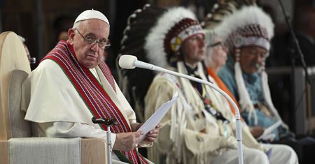 Papież Franciszek w Kanadzie. Mówił o krzywdach wyrządzonych przez katolików