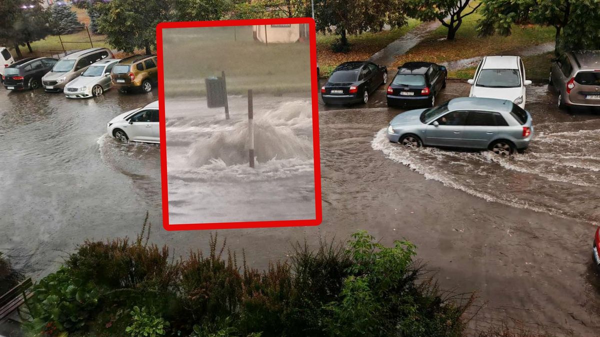 Skarżysko-Kamienna zalana.
