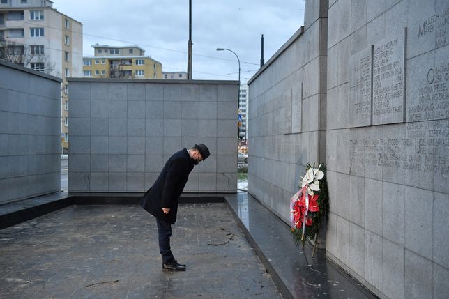 Obchody 16. Międzynarodowego Dnia Pamięci o Ofiarach Holocaustu. Warszawa, Polska