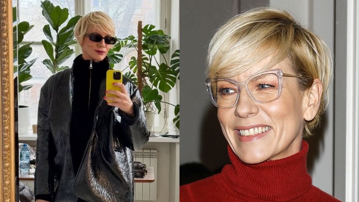 Anita Werner prezentuje nogi do nieba