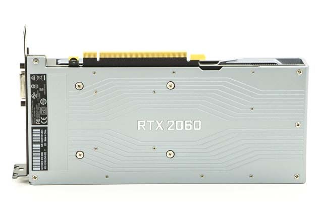 RTX 2060 - backplate