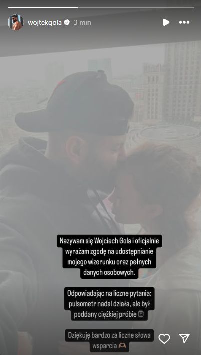 Wojciech Gola zabrał głos