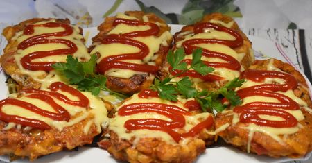 Kotlety drobiowe a'la pizza. Zdziwisz się, jakie są pyszne