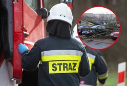 Potężne wichury nad Polską. Zerwany dach, powalone drzewa