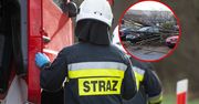 Potężne wichury nad Polską. Zerwany dach, powalone drzewa
