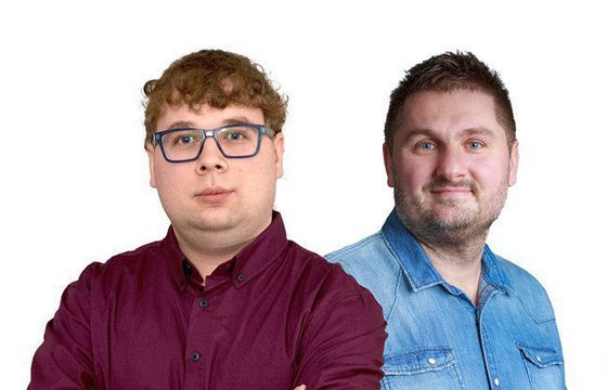 Krzysztof Kurek i Arkadiusz Sęga w zespole Sarota PR