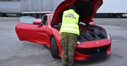 Zaginione ferrari odnalezione na lawecie. Jechało w kierunku granicy kraju