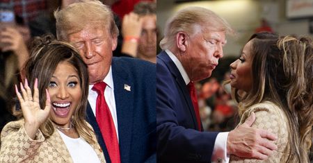 Tymczasem na wiecu prezydenta USA: Donald Trump zachwyca się... PUPĄ Nicki Minaj: "Trudno jej nie zauważyć"