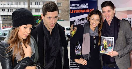 Lewandowski z żoną promują... BIOGRAFIĘ! (ZDJĘCIA)