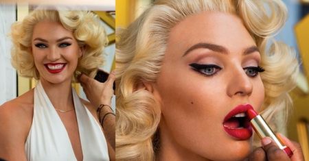 Candice Swanepoel jako Marilyn Monroe!