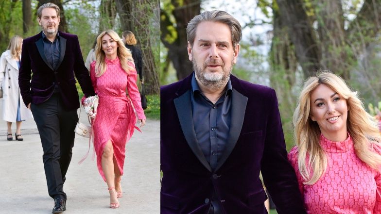 Elity przybywają na charytatywną kolację w Łazienkach Królewskich