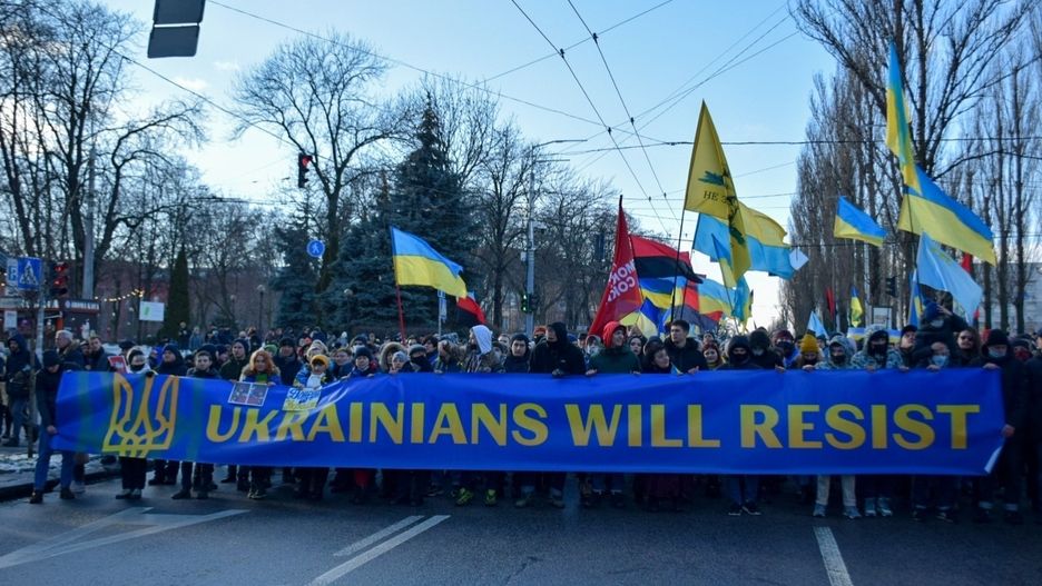 Marsz Jedności dla Ukrainy przeszedł ulicami Kijowa 