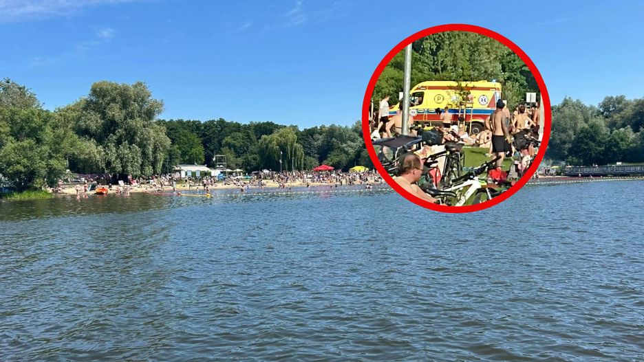 Groźna sytuacja na kąpielisku