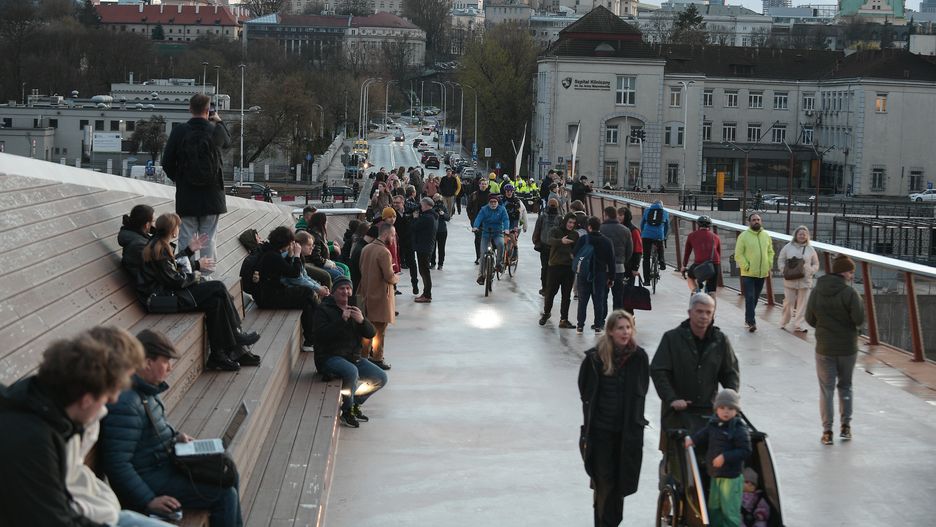 Nowa kładka pieszo-rowerowa w stolicy
