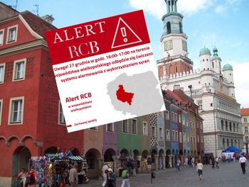 Alert RCB w Wielkpolsce. Zawyją syreny