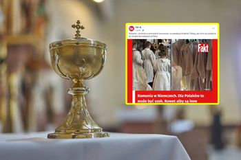 Pokazali komunię w Niemczech. Oto jak ubrane są dzieci