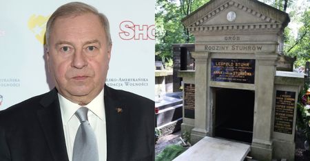 Grób, w którym spoczął Jerzy Stuhr, został kilka lat temu ZDEWASTOWANY. Zdarzeniem zajęła się prokuratura. Są NOWE WIEŚCI w sprawie