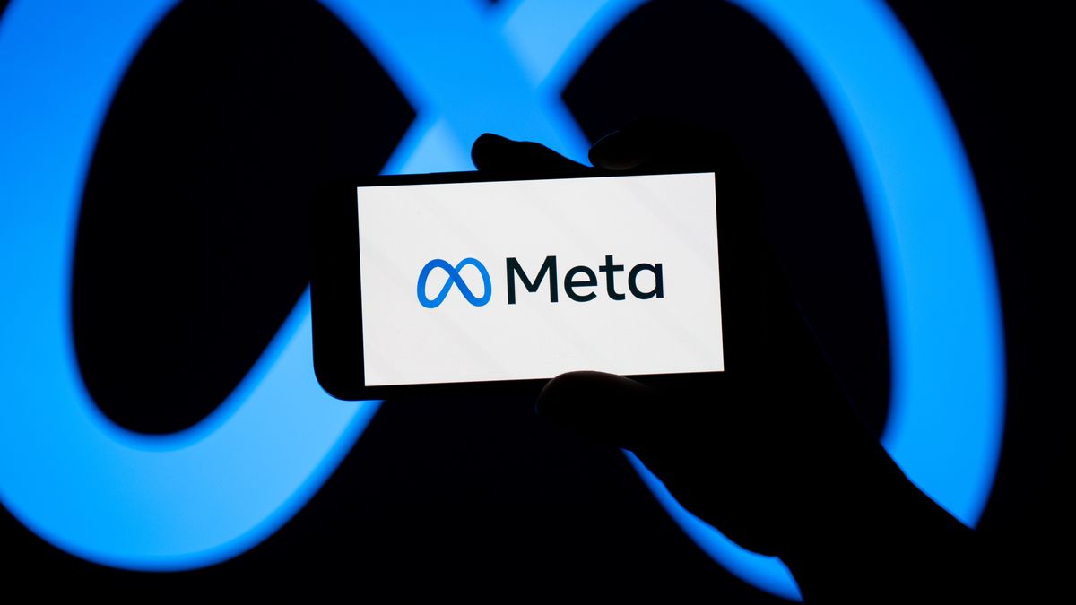 The Meta Platforms, Inc. logo is seen on a smartphone screen in Krakow, Poland, on May 15, 2026. Meta Platforms is an American technology company that owns Facebook, Instagram, and WhatsApp, and focuses on social media, digital communication, virtual reality, and artificial intelligence. (Photo by Marcin Golba/NurPhoto via Getty Images)
