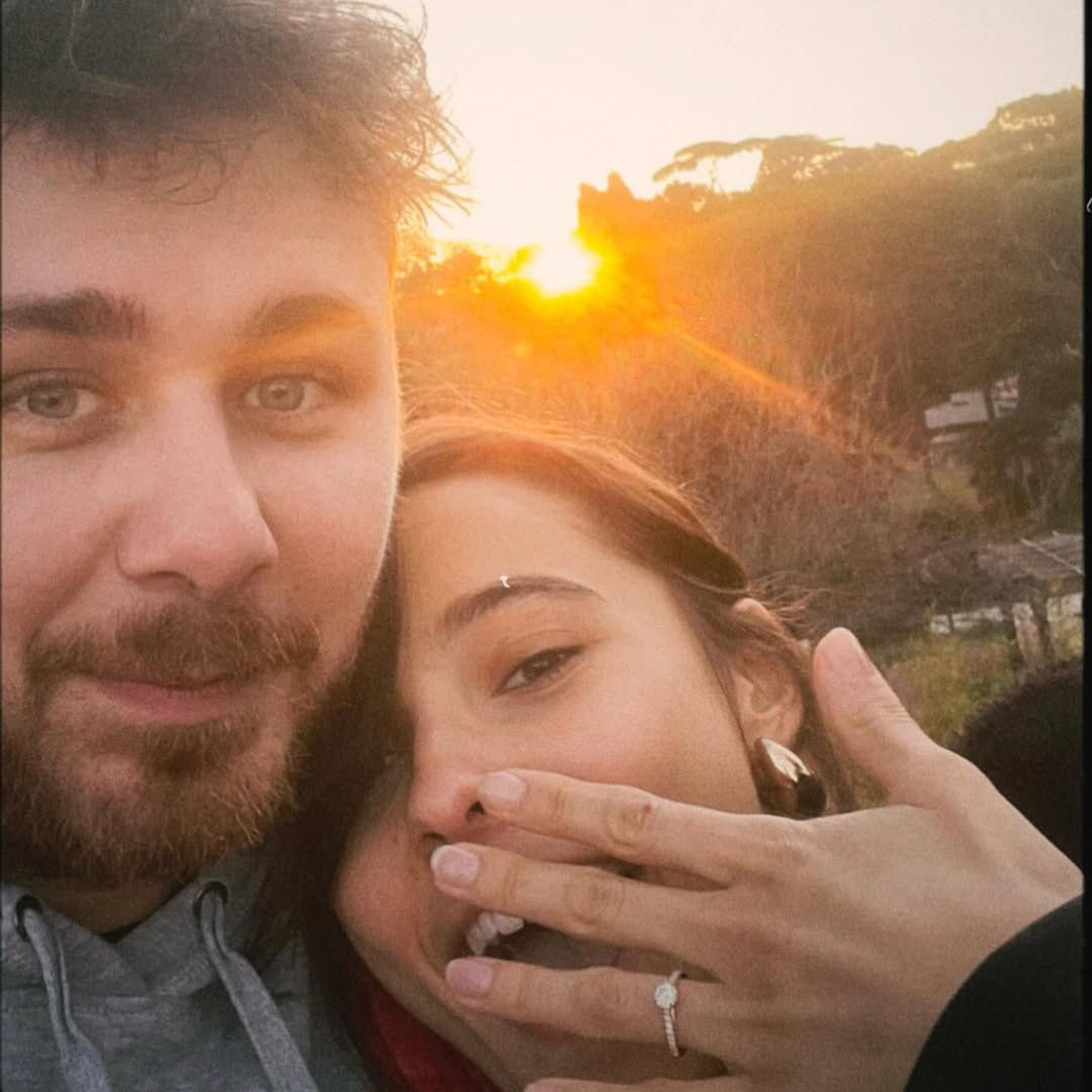 Carla Fernandes z ukochanym