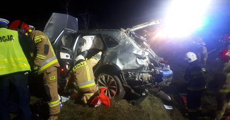 W wypadku luksusowego bentleya zginął warszawski milioner