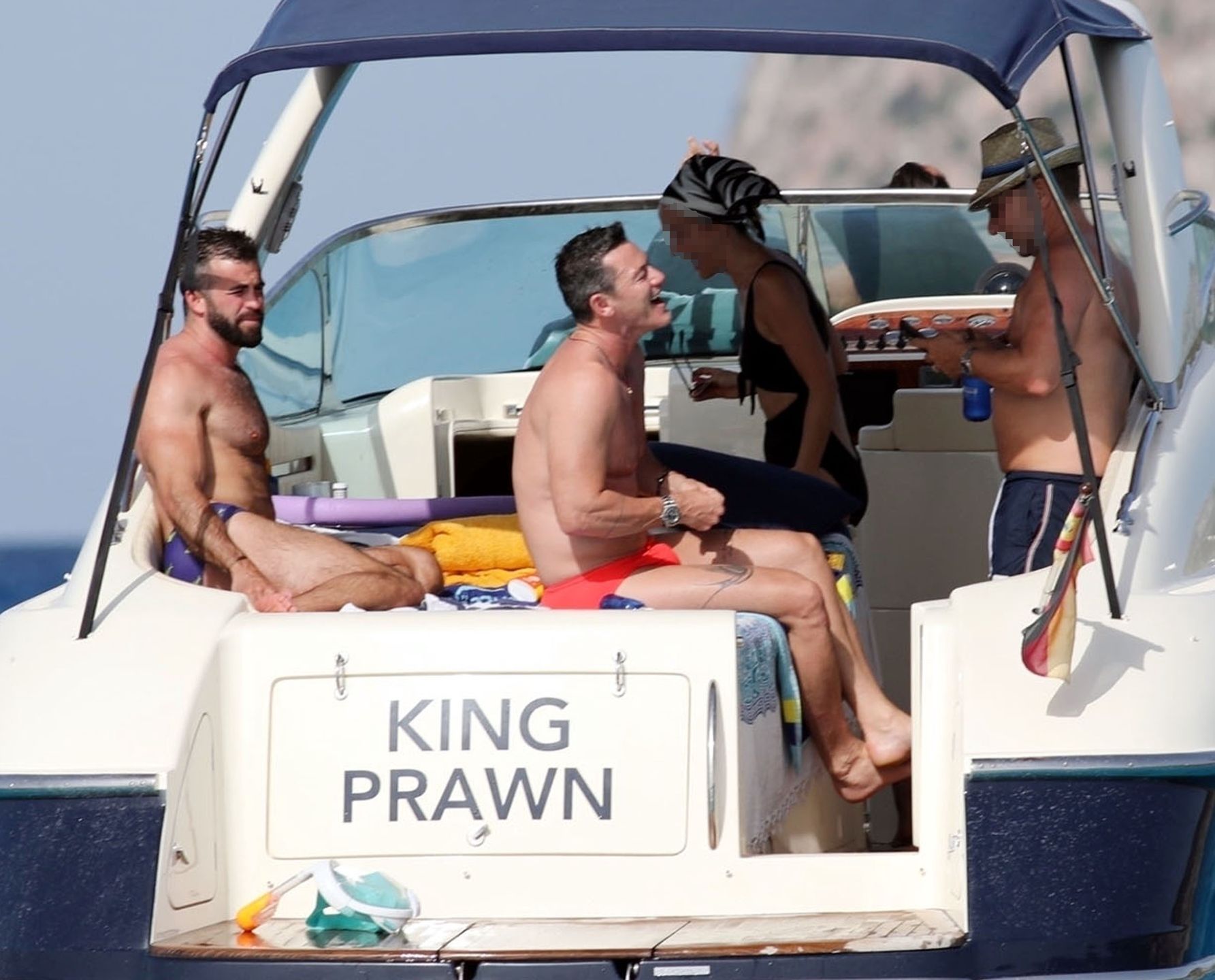 Luke Evans z partnerem w Hiszpanii 
