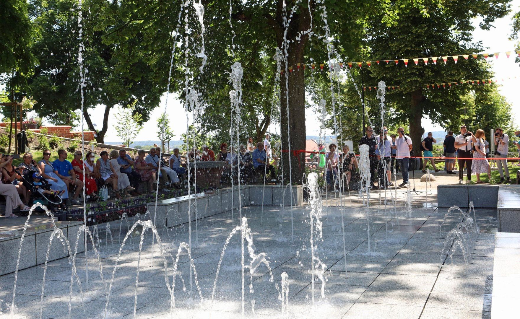Oficjalne otwarcie parku &#34;Góra Zamkowa&#34; po rewitalizacji w Grudziądzu