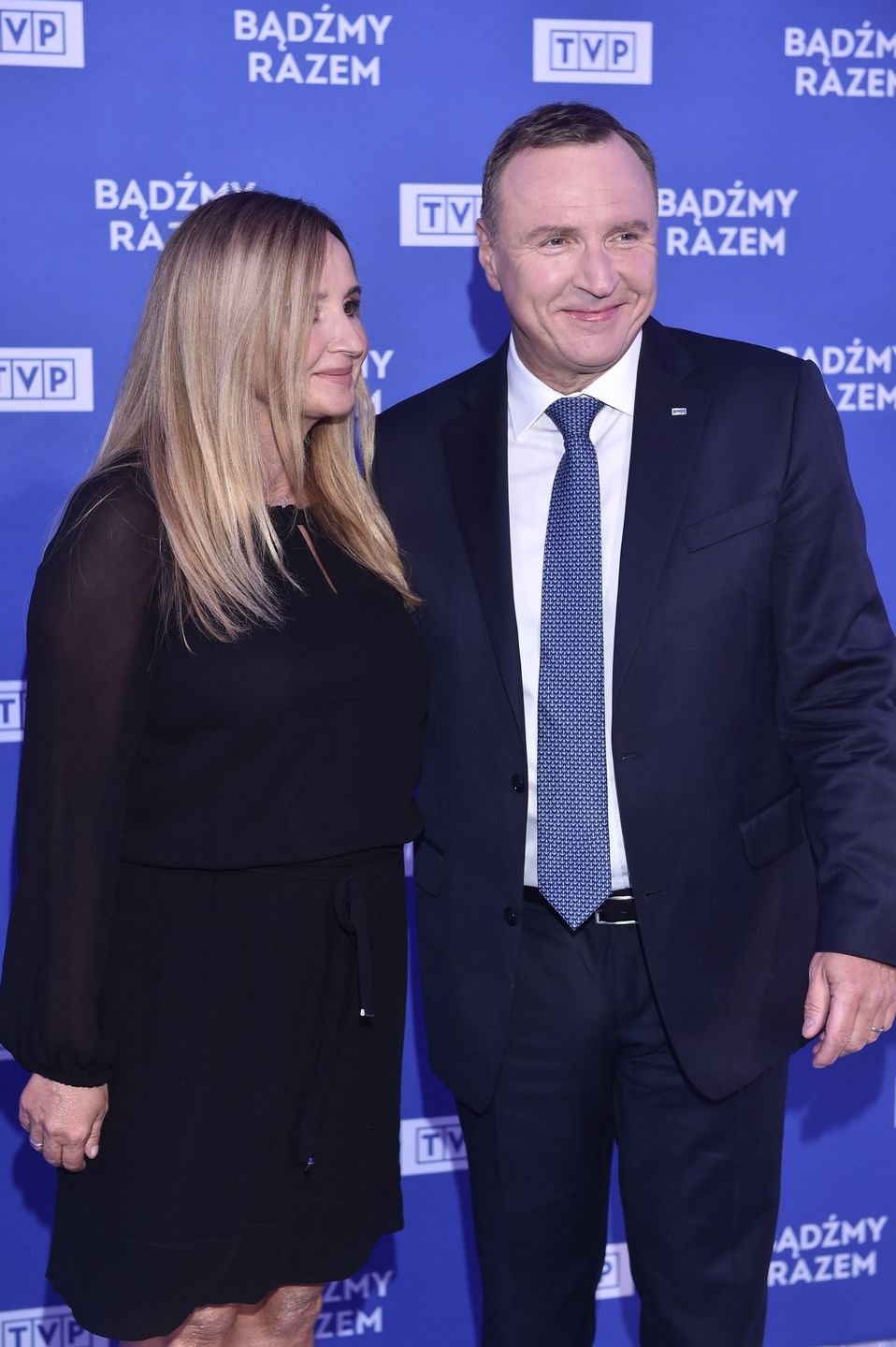 Jacek Kurski i Joanna Kurska na ramówce TVP