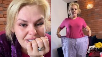 Lżejsza o 57 kg Kinga Zawodnik ze łzami w oczach rozlicza się z przeszłością: "Jak ja się mogłam dopuścić do takiego stanu?"