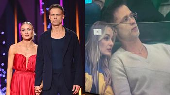 Maciej Zakościelny i Sara Janicka wybrali się RAZEM na mecz. "Zdemaskował" ich... operator kamery (FOTO)