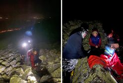 Polscy turyści utknęli w Tatrach. Całonocna akcja ratunkowa