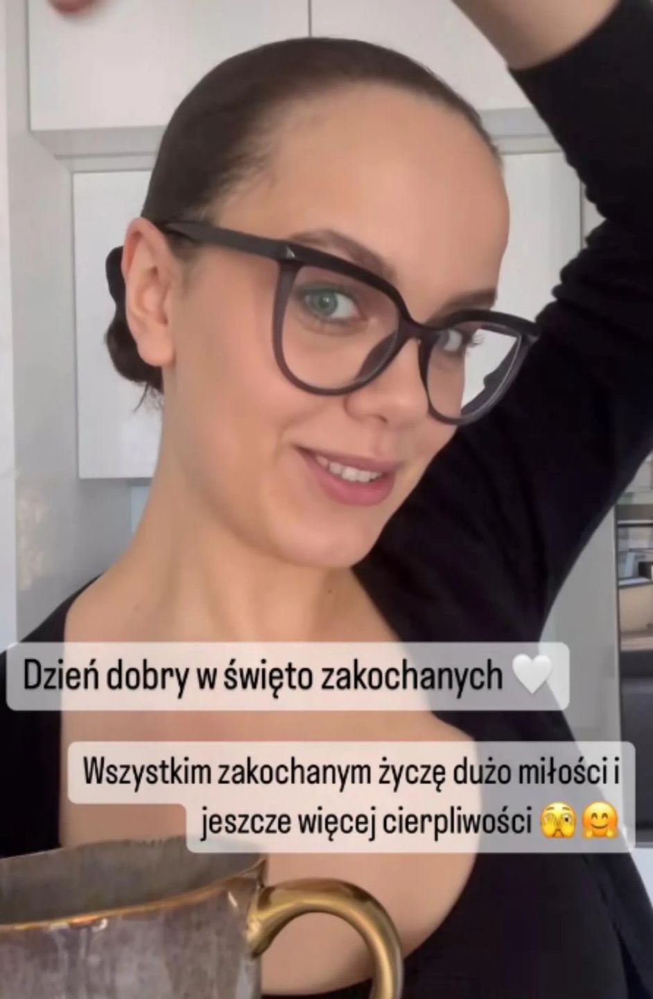 Sara w nowej fryzurze