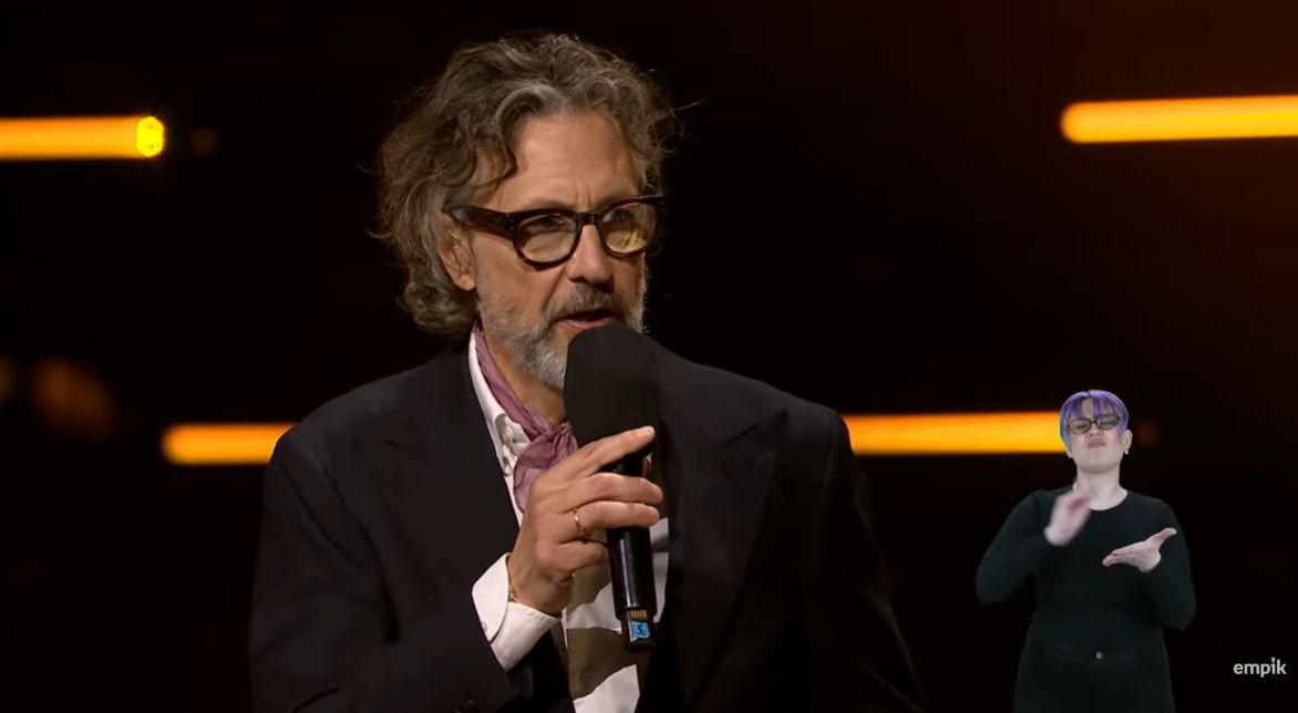 Szymon Majewski podczas Bestsellerów Empiku 