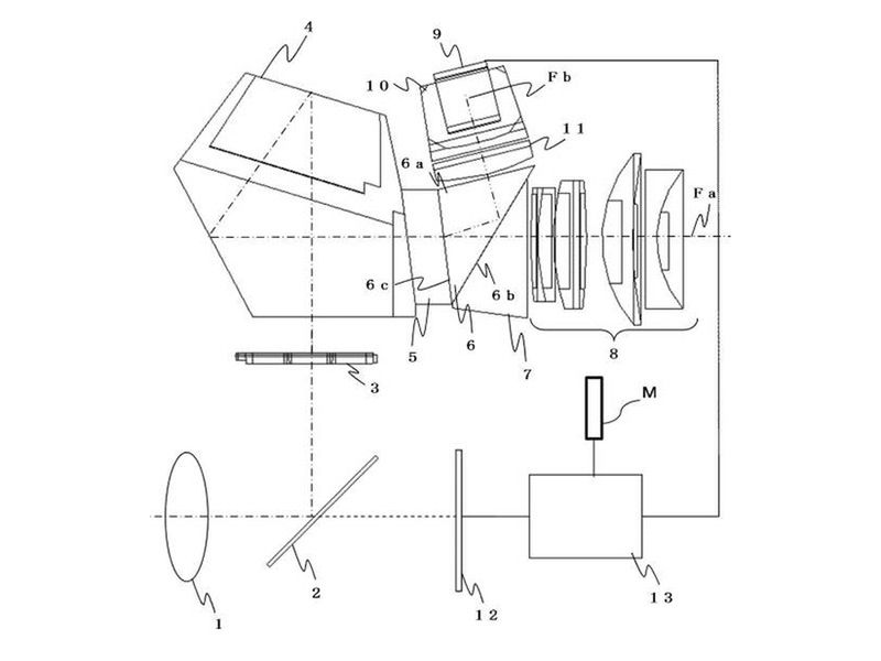 Canon opublikował patent hybrydowego wizjera w lustrzankach cyfrowych 2