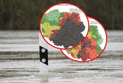 Połowa mapy na czarno. Groźny niż zablokowany nad Polską